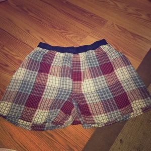 💥Hanes Red, White, Blue Plaid Boxers!💥
